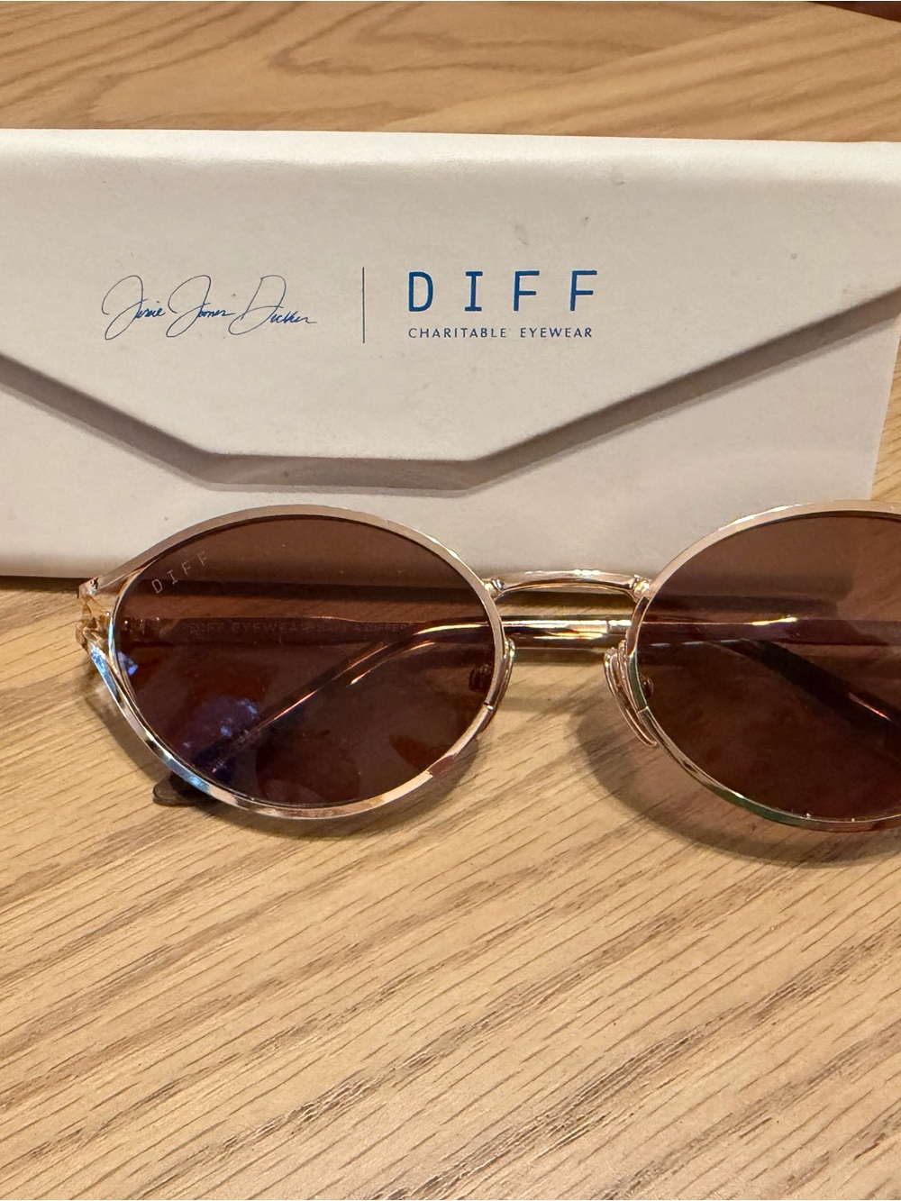 DIFF Cat Eye Sunglasses by Jessie James Decker